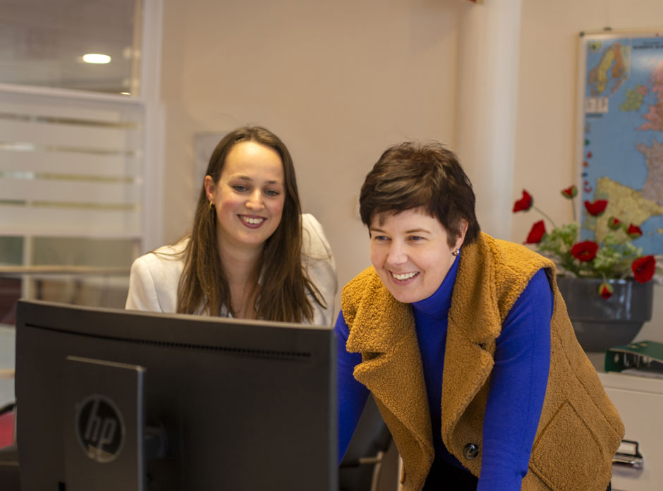 Kantoor Shipping Computer Mirte Barbara